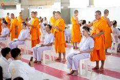 ภาพ No.248626:วันที่ 28 กันยายน พ.ศ. 2568 พิธีตัดปอยผม และปลงผม โครงการอุปสมบทบูชาธรรม 141 ปี พระมงคลเทพมุนี ณ วิหารคด วัดพระธรรมกาย