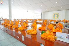 ภาพ No.248497:วันที่ 27 กันยายน พ.ศ. 2568 พิธีถวายเมนูสวรรค์เพื่อการบรรลุธรรม ณ หอฉันคุณยายอาจารย์ฯ วัดพระธรรมกาย