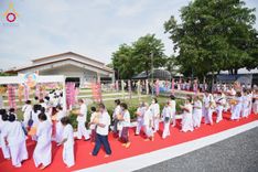 ภาพ No.166411:พิธีทอดกฐิน ณ ศูนย์ปฏิบัติธรรมสระบุรี ในโครงการกฐินสามัคคีทั่วไทย 30,000 วัด บูชาธรรม 80 ปี หลวงพ่อธัมมชโย โดยคณะศิษยานุศิษย์วัดพระธรรมกาย วันที่ 20 ตุลาคม พ.ศ. 2567