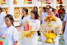 ภาพ No.173660:พิธีทอดกฐิน ณ วัดหนองหิน จ.ราชบุรี ในโครงการกฐินสามัคคีทั่วไทย 30,000 วัด บูชาธรรม 80 ปี หลวงพ่อธัมมชโย โดยคณะศิษยานุศิษย์วัดพระธรรมกาย วันที่ 27 ตุลาคม พ.ศ. 2567