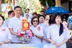 ภาพ No.260421:วันที่ 19 ตุลาคม พ.ศ. 2568 พิธีทอดกฐินสามัคคีทั่วไทย 30,000 วัด โดยคณะศิษยานุศิษย์ บูชาธรรม 81 ปี หลวงพ่อธัมมชโย ณ วัดคณิกาผล ป้อมปราบ กรุงเทพฯ