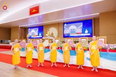 ภาพ No.232604:วันอาทิตย์ที่ 6 กรกฏาคม พ.ศ. 2568 พิธีมุทิตาสักการะพระครูสัญญาบัตร ปีพุทธศักราช 2568 ณ ห้องแก้วสารพัดนึก2 สภาธรรมกายสากล วัดพระธรรมกาย