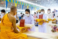 ภาพ No.80575:พิธีถวายทุนสนับสนุนการสร้าง พระไตรปิฎกฉบับธรรมชัย วันเสาร์ที่ 29 เมษายน พ.ศ. 2566 ณ สภาธรรมกายสากล วัดพระธรรมกาย
