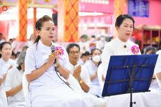 ภาพ No.203569:พิธีทอดผ้าป่าทำนุบำรุงศาสนสถาน ณ วัดตะเคียน ตำบลบางคูเวียง อำเภอบางกรวย จังหวัดนนทบุรี ในโครงการธรรมยาตรา กตัญญูบูชา มหาปูชนียาจารย์ พระมงคลเทพมุนี(สด จนฺทสโร) พระผู้ปราบมาร อนุสรณ์สถาน 7 แห่ง ปีที่ 13 วันที่ 29 มกราคม พ.ศ. 2568