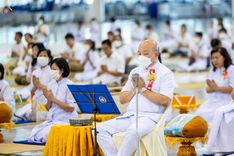 ภาพ No.88174:พิธีมุทิตาสักการะ เปรียญธรรม 9,6,3 และบาลีศึกษา 6,3  พิธีมอบดวงแก้วสามเณรทรงบาลีไวยากรณ์ วันอาทิตย์ 17 กันยายน พ.ศ. 2566 ณ สภาธรรมกายสากล วัดพระธรรมกาย