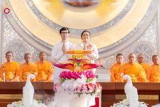 ภาพ No.173143:พิธีกฐินปุญญรังสีเศรษฐี ณ วัดพระธรรมกายนิวคาสเซิล สหราชอาณาจักร วันอาทิตย์ที่ 27 ตุลาคม พ.ศ. 2567