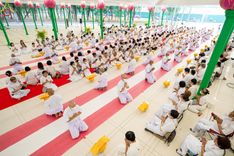 ภาพ No.112322:พิธีบรรพชาอุปสมบท โครงการอุปสมบทหมู่บูชาธรรม 115 ปี คุณยายอาจารย์ฯ, โครงการอุปสมบทหมู่ธรรมทายาท ระดับอุดมศึกษา รุ่นที่ 50 ภาคฤดูหนาว ณ โบสถ์พระไตรปิฎก วัดพระธรรมกาย จ.ปทุมธานี วันเสาร์ที่ 13 มกราคม พ.ศ. 2567