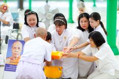 ภาพ No.256183:วันที่ 4 ตุลาคม พ.ศ. 2568 พิธีบรรพชาอุปสมบท  โครงการอุปสมบทหมู่บูชาธรรม 141 ปี  พระมงคลเทพมุนี (สด จนฺทสโร) ณ โบสถ์พระไตรปิฏก วัดพระธรรมกาย จ.ปทุมธานี