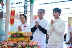 ภาพ No.95464:พิธีทอดกฐินบรมจักรพรรดิสร้างทุกสิ่ง วัดพระธรรมกายยามานาชิ ประเทศญี่ปุ่น วันอาทิตย์ที่ 19 พฤศจิกายน พ.ศ. 2566