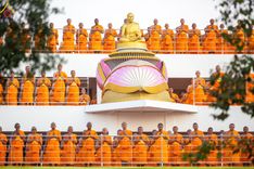 ภาพ No.201295:พระธรรมยาตราปฏิบัติธรรม และถ่ายภาพหมู่ประวัติศาสตร์ ณ อาคารธรรมยาตรา กตัญญูบูชามหาปูชนียาจารย์  ตรงข้ามวัดปากน้ำภาษีเจริญ จ.กรุงเทพมหานคร ในโครงการธรรมยาตรา กตัญญูบูชา มหาปูชนียาจารย์ พระมงคลเทพมุนี(สด จนฺทสโร) พระผู้ปราบมาร อนุสรณ์สถาน 7 แห่ง ปีที่ 13