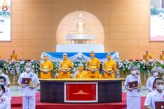 ภาพ No.88261:พิธีทอดผ้าป่าถวายทุนการศึกษาพระภิกษุสามเณรทั่วโลก, มอบโล่ผู้อุปถัมภ์มหาวิทยาลัยฯ ในวันครบรอบสถาปนา 20 ปี มหาวิทยาลัยธรรมกายแคลิฟอร์เนีย (DOU), พิธีถวายมหาสังฆทาน 108 รูป บูชาธรรมมหาปูชนียาจารย์ วันเสาร์ที่ 16 กันยายน พ.ศ. 2566 ณ ห้องแก้วสารพัดนึก1 วัดพระ