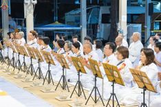 ภาพ No.188906:พิธีถวายภัตตาหารเป็นสังฆทาน แด่พระธรรมยาตรา ในโครงการธรรมยาตรา กตัญญูบูชา มหาปูชนียาจารย์ พระมงคลเทพมุนี(สด จนฺทสโร) พระผู้ปราบมาร ปีที่ 13 ณ อนุสรณ์สถานมหาวิหารพระมงคลเทพมุนี (โลตัสแลนด์) อ.สองพี่น้อง จ.สุพรรณบุรี วันที่ 4 มกราคม พ.ศ.2568