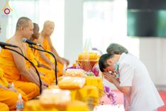 ภาพ No.238546:วันอาทิตย์ที่ 17 สิงหาคม พ.ศ. 2568 พิธีทอดผ้าป่าบำรุงศูนย์อบรมเยาวชนนครปฐม ครบรอบ 14 ปี และพิธีปลูกต้นไม้รอบสระเศรษฐี ณ ศูนย์อบรมเยาวชนนครปฐม