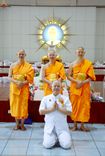 ภาพ No.230385:วันที่ 28 มิถุนายน พ.ศ. 2568 พิธีถวายภัตตาหารเมนูสวรรค์ เพื่อการบรรลุธรรม ณ หอฉันคุณยายอาจารย์ฯ วัดพระธรรมกาย