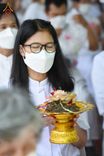 ภาพ No.76467:พิธีกลั่นแผ่นดิน โปรยดอกไม้ ขนทรายเข้าศูนย์ เพื่อสร้างอาคารปฏิบัติธรรม 80 ปี หลวงพ่อธัมมชโย  ณ ศูนย์ปฏิบัติธรรมวิหารแดง ตำบลเจริญธรรม อำเภอวิหารแดง จ.สระบุรี วันอาทิตย์ที่ 19 กุมภาพันธ์ พ.ศ. 2566