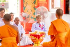 ภาพ No.231793:วันเสาร์ ที่ 5 กรกฎาคม พ.ศ. 2568 พิธีบรรพชา อุปสมบท โครงการอุปสมบท บูชาธรรมมหาปูชนียาจารย์ รุ่นเข้าพรรษา ณ วัดเกาะแก้วประชานุรักษ์ อ.วังทอง  จ.พิษณุโลก