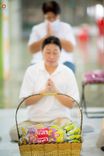 ภาพ No.246612:วันที่ 14 กันยายน พ.ศ. 2568 พิธีตักบาตรฉลองพระใหม่ ในโครงการอุปสมบทหมู่บูชาธรรม ครบรอบ108ปี วันครูผู้ค้นพบวิชชาธรรมกาย ณ วิหารคด วัดพระธรรมกาย