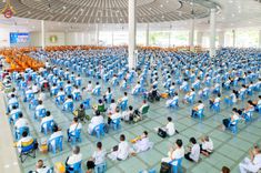 ภาพ No.91508:พิธีบุพเปตพลี ครั้งที่ 142 ร่วมอุทิศบุญแด่หมู่ญาติที่ล่วงลับไปแล้ว และสืบทอดอายุพระพุทธศาสนา วันอาทิตย์ที่ 29 ตุลาคม พ.ศ. 2566 (วันพระขึ้น 15 ค่ำ เดือน 11) ณ หอฉันคุณยายอาจารย์ฯ วัดพระธรรมกาย
