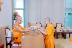 ภาพ No.246325:วันที่ 8 กันยายน พ.ศ. 2568 พระครูปลัดรัตนวีรวัฒน์ (รังสฤษดิ์ อิทฺธิจินฺตโก) เจ้าอาวาสวัดพระธรรมกาย เป็นประธานมอบพระบรมสารีริกธาตุ แก่ศูนย์ส่งเสริมศีลธรรมภายในประเทศ และวัดสาขาต่างประเทศ จำนวน 8 แห่ง