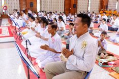 ภาพ No.200043:พิธีทอดผ้าป่าทำนุบำรุงศาสนสถาน ณ วัดบางไผ่นารถ ตำบลบางไทรป่า อำเภอบางเลน จังหวัดนครปฐม ในโครงการธรรมยาตรา กตัญญูบูชา มหาปูชนียาจารย์ พระมงคลเทพมุนี(สด จนฺทสโร) พระผู้ปราบมาร อนุสรณ์สถาน 7 แห่ง ปีที่ 13 วันที่ 22 มกราคม พ.ศ. 2568