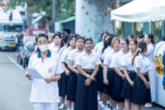 ภาพ No.237358:วันที่ 9-10 สิงหาคม พ.ศ. 2568 การเตรียมงาน เก็บงาน ของเจ้าหน้าที่ทุกสถานะ ในงานมหาสังฆทาน ตักบาตรพระ 10,000 รูป ใจกลางเมืองหาดใหญ่ จ.สงขลา
