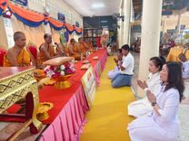 ภาพ No.177118:พิธีทอดกฐิน ณ วัดสะพาน ต.ลำคอหงษ์ อ.โนนสูง จ.นครราชสีมา ในโครงการทอดกฐินสามัคคีทั่วไทย 30,000 วัด บูชาธรรม 80 ปี หลวงพ่อธัมมชโย โดยคณะศิษยานุศิษย์วัดพระธรรมกาย วันที่ 9 พฤศจิกายน พ.ศ. 2567