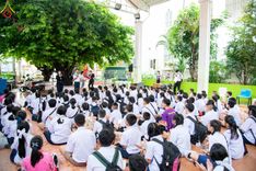 ภาพ No.184865:กิจกรรมวันรวมพลังเด็กดี V-Star ผู้นำฟื้นฟูศีลธรรมโลก กรุงเทพมหานคร ณ วัดมหาธาตุยุวราชรังสฤษฎิ์ราชวรมหาวิหาร กรุงเทพมหานคร ในวันที่ 13 ธันวาคม พ.ศ. 2567