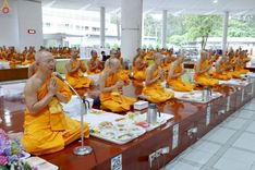 ภาพ No.231862:วันที่ 5 กรกฎาคม พ.ศ. 2568 พิธีถวายภัตตาหารเมนูสวรรค์ เพื่อการบรรลุธรรม ณ หอฉันคุณยายอาจารย์ฯ วัดพระธรรมกาย