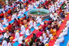 ภาพ No.209733:วันที่ 28 กุมภาพันธ์ พ.ศ.2568 พิธีเปิดโครงการบวชสามเณร พิธีถวายไทยธรรม พิธีขอขมามอบผ้าไตร  ณ เมืองปาตัน ประเทศเนปาล