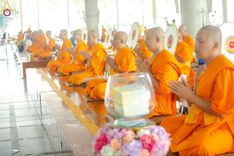 ภาพ No.167378:พิธีบุพเปตพลี ครั้งที่ 157 ร่วมอุทิศบุญกุศลแด่หมู่ญาติที่ล่วงลับไปแล้ว และสืบทอดอายุพระพุทธศาสนา วันพฤหัสที่ 31 ตุลาคม พ.ศ. 2567 (วันพระ แรม 14 ค่ำ เดือน 11) ณ หอฉันคุณยายอาจารย์ฯ วัดพระธรรมกาย