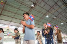 ภาพ No.172471:พิธีทอดกฐินเพื่อสร้าง "ลานเอนกประสงค์พญานาค 4 ตระกูล" วันที่ 15 พฤศจิกายน พ.ศ.2567 ณ พุทธอุทยานนานาชาติ อ.โพนพิสัย จ.หนองคาย
