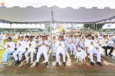 ภาพ No.239342:วันอาทิตย์ที่ 17 สิงหาคม พ.ศ. 2568 พิธีอัญเชิญรูปเหมือนพระมงคลเทพมุนี (สด จันทสโร) ณ ศาลากลางจังหวัดเลย ถึงลานพญานาค สวนสาธารณะกุดป่อง อ.เมือง จ.เลย