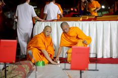 ภาพ No.236817:วันที่ 26-27 กรกฎาคม พ.ศ. 2568 ภาพการเตรียมงาน - เก็บงาน มหาสังฆทานครั้งยิ่งใหญ่ ตักบาตรพระ 1,000 รูป ทำบุญเมืองพัทลุง