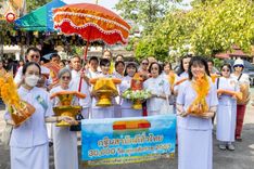 ภาพ No.183808:พิธีทอดกฐิน ณ วัดหลักสาม เขตหนองแขม กรุงเทพมหานคร ในโครงการทอดกฐินสามัคคีทั่วไทย 30,000 วัด บูชาธรรม 80 ปี หลวงพ่อธัมมชโย โดยคณะศิษยานุศิษย์วัดพระธรรมกาย วันที่ 10 พฤศจิกายน พ.ศ. 2567