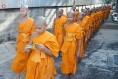 ภาพ No.162094:พิธีถวายภัตตาหารเมนูสวรรค์ เนื่องในวันออกพรรษา (ขึ้น 15 ค่ำ เดือน 11) วันพฤหัสบดีที่ 17 ตุลาคม พ.ศ. 2567 ณ หอฉันคุณยายอาจารย์ฯ วัดพระธรรมกาย