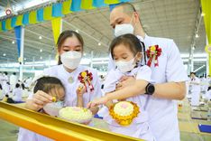 ภาพ No.81645:พิธีหล่อพระประธานเพื่อประดิษฐาน ณ ห้องแก้วสารพัดนึก 2 เนื่องในวันวิสาขบูชา วันเสาร์ที่ 3 มิถุนายน 2566 ณ วัดพระธรรมกาย จ.ปทุมธานี