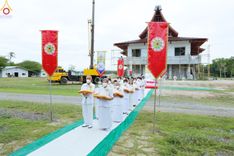 ภาพ No.83281:พิธีถวายสังฆทานคณะสงฆ์ 85 รูป  และพิธีทอดผ้าป่ายกช่อฟ้าดวงแก้ว มหาวิหารหลวงปู่  วันอาทิตย์ที่ 18 มิถุนายน 2566 ณ ศูนย์ปฏิบัติธรรมภาคใต้ อ.บางกล่ำ จ.สงขลา