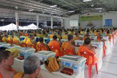 ภาพ No.3465:	พิธีถวายสังฆทานแด่คณะสงฆ์ 286 วัด ใน 4 จังหวัดภาคใต้ ครั้งที่ 69