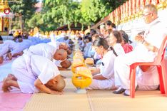 ภาพ No.181210:พิธีบรรพชาอุปสมบท ณ วัดเกาะแก้วประชานุรักษ์ ต.ชัยนาม อ.วังทอง จ.พิษณุโลก ในโครงการบรรพชาอุปสมบท บูชาธรรมมหาปูชนียาจารย์ วันที่ 8 ธันวาคม พ.ศ. 2567