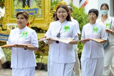 ภาพ No.234946:วันเสาร์ที่ 26 กรกฎาคม พ.ศ. 2568 พิธีทอดผ้าป่าบูรณปฏิสังขรณ์ วัดสามพระยาวรวิหาร ณ ศาลาอบรมสงฆ์ วัดสามพระยาวรวิหาร เขตพระนคร กรุงเทพมหานครฯ