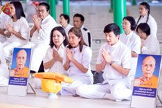 ภาพ No.244647:วันเสาร์ที่ 6 กันยายน พ.ศ. 2568 พิธีขอขมา-รับผ้าไตรของนาคธรรมทายาท โครงการอุปสมบทหมู่บูชาธรรมครบรอบ 108 ปี  วันครูผู้ค้นพบวิชชาธรรมกาย ณ โบสถ์พระไตรปิฎก วัดพระธรรมกาย