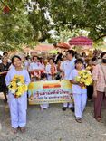ภาพ No.177034:พิธีทอดกฐิน ณ วัดหัวรัง อ.พนมทวน กาญจนบุรี ในโครงการทอดกฐินสามัคคีทั่วไทย 30,000 วัด บูชาธรรม 80 ปี หลวงพ่อธัมมชโย โดยคณะศิษยานุศิษย์วัดพระธรรมกาย วันที่ 9 พฤศจิกายน พ.ศ. 2567