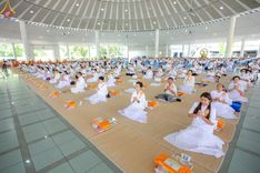 ภาพ No.167389:พิธีบุพเปตพลี ครั้งที่ 157 ร่วมอุทิศบุญกุศลแด่หมู่ญาติที่ล่วงลับไปแล้ว และสืบทอดอายุพระพุทธศาสนา วันพฤหัสที่ 31 ตุลาคม พ.ศ. 2567 (วันพระ แรม 14 ค่ำ เดือน 11) ณ หอฉันคุณยายอาจารย์ฯ วัดพระธรรมกาย