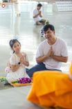 ภาพ No.159035:พิธีตักบาตร ในวันอาทิตย์ต้นเดือน วันที่ 6 ตุลาคม พ.ศ. 2567 ณ สภาธรรมกายสากล วัดพระธรรมกาย