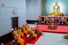 ภาพ No.231258:วันพฤหัสบดีที่ 3 กรกฏาคม พ.ศ. 2568 พิธีมุทิตาสักการะพระภิกษุนาคหลวง พระมหาพนาวัฒน์ ธมฺมนฺตคามี (จันทร์เผือก) เปรียญธรรม ๙ ประโยค ณ วัดพระธรรมกาย ปทุมธานี