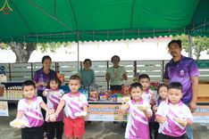 ภาพ No.184915:กิจกรรมวันรวมพลังเด็กดี V-Star ผู้นำฟื้นฟูศีลธรรมโลก กรุงเทพมหานคร ณ วัดมหาธาตุยุวราชรังสฤษฎิ์ราชวรมหาวิหาร กรุงเทพมหานคร ในวันที่ 13 ธันวาคม พ.ศ. 2567