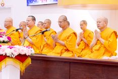 ภาพ No.234778:วันอาทิตย์ที่ 20 กรกฎาคม  พ.ศ.2568 พิธีทอดผ้าป่าภาคพื้นอเมริกา พิธีเจริญพระพุทธมนต์ ฉลองอาคารแก้วธรรมชัยรัตนอนันต์ วัดพระธรรมกายเทนเนสซี ประเทศสหรัฐอเมริกา