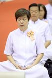 ภาพ No.236112:วันที่ 3 สิงหาคม พ.ศ. 2568 พิธีบูชาข้าวพระ ณ สภาธรรมกายสากล วัดพระธรรมกาย