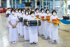 ภาพ No.88190:พิธีมุทิตาสักการะ เปรียญธรรม 9,6,3 และบาลีศึกษา 6,3  พิธีมอบดวงแก้วสามเณรทรงบาลีไวยากรณ์ วันอาทิตย์ 17 กันยายน พ.ศ. 2566 ณ สภาธรรมกายสากล วัดพระธรรมกาย