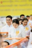ภาพ No.160294:พิธีทอดผ้าป่าสมทบกฐินวัดพระธรรมกาย และสมทบกฐิน 30,000 วัดทั่วไทย ครั้งที่ 3 ณ สภาธรรมกายสากล วัดพระธรรมกาย วันพฤหัสบดีที่ 10 ตุลาคม พ.ศ. 2567